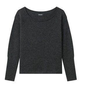 Heavenly soft, charcoal, cashmere sweater